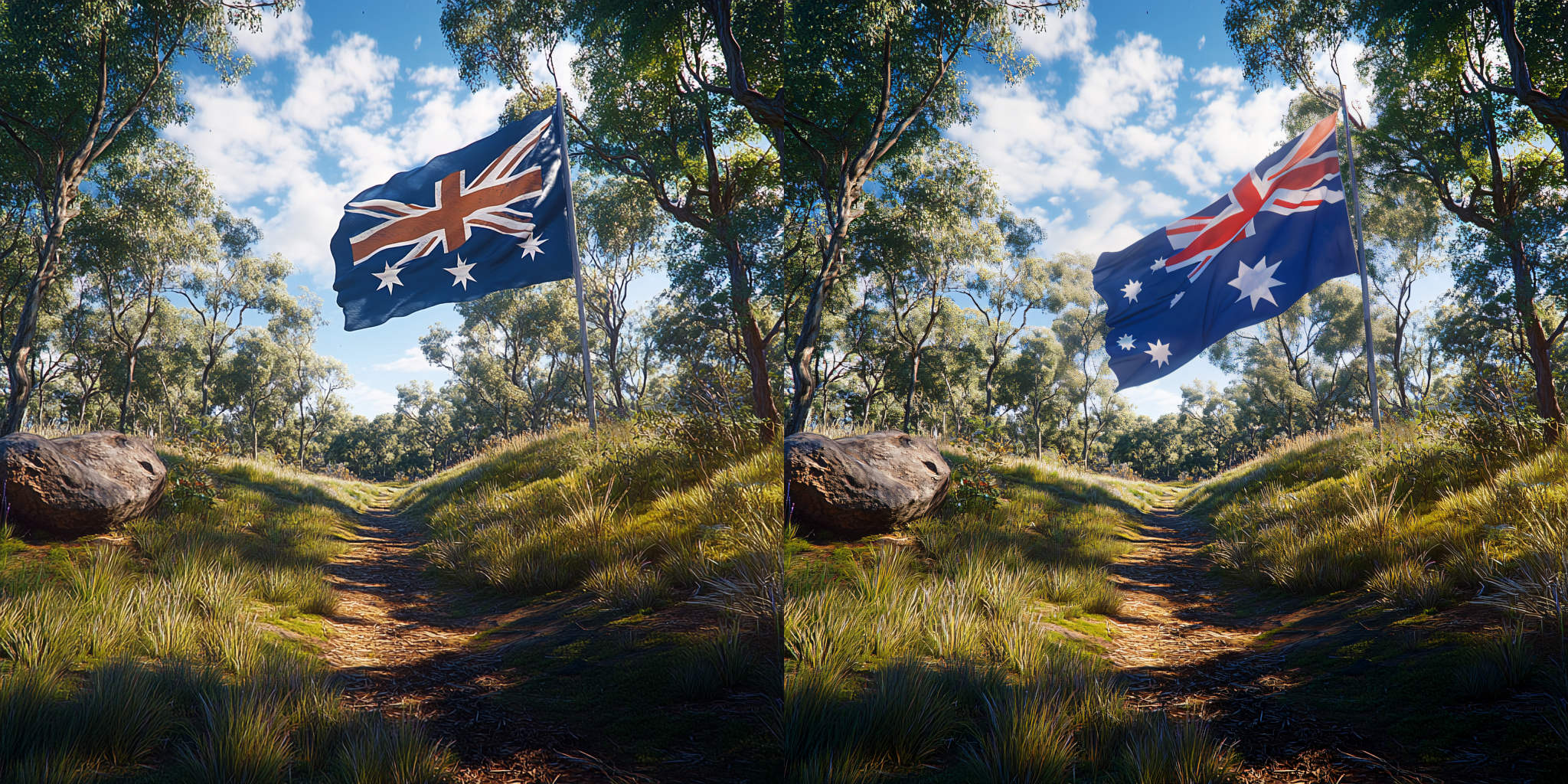 Australian Flag Artwork