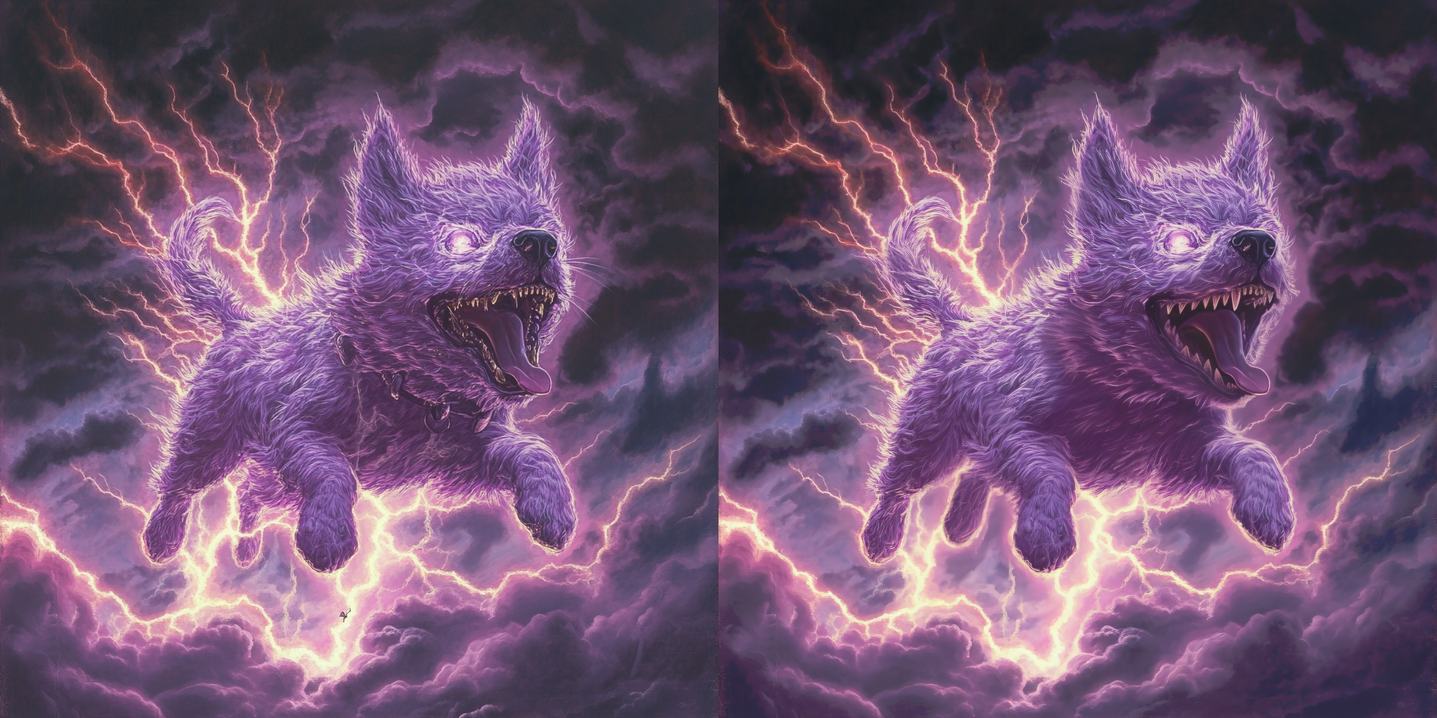 Electric Dog Artwork