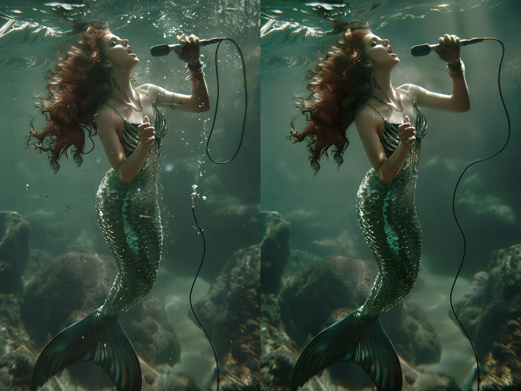 Emerald Siren Artwork