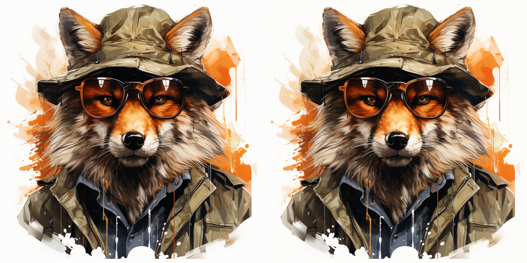 Fear and Loathing Fox Artwork