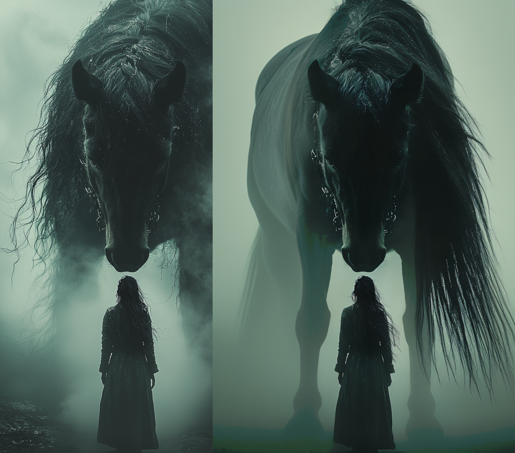 Ghostly Horse Artwork