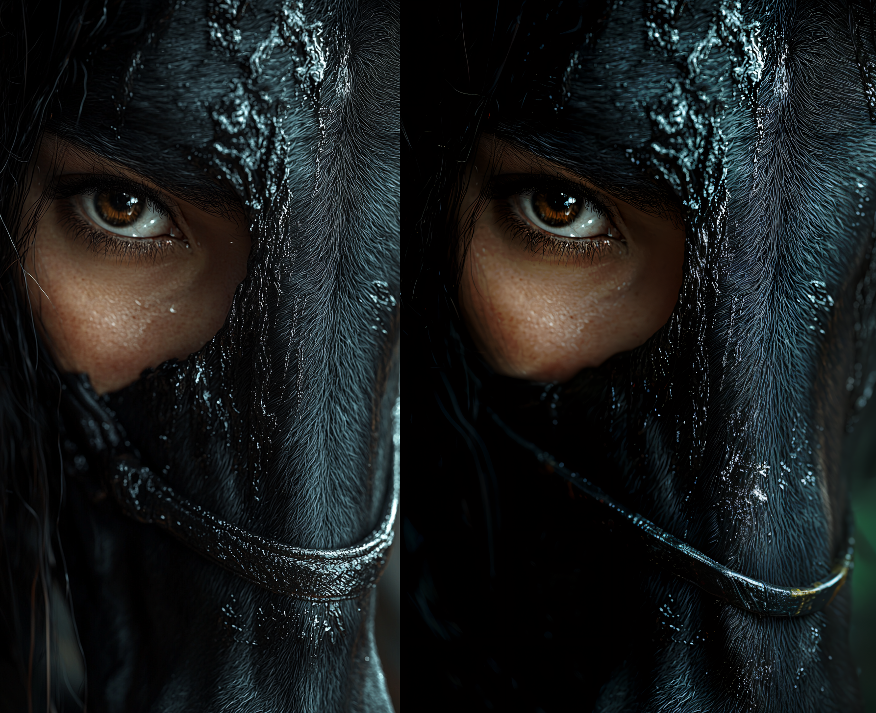 Horse Window Artwork