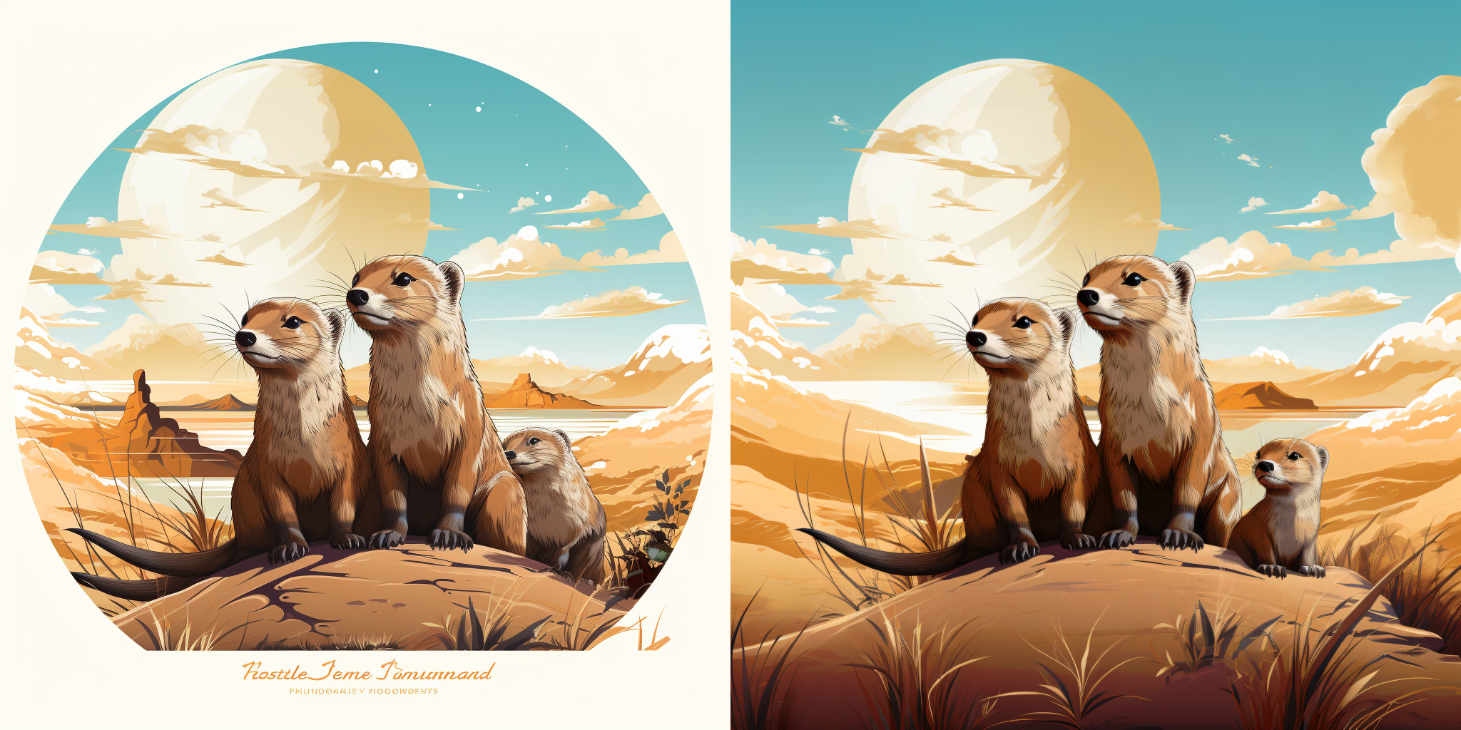 Mongoose Family Artwork