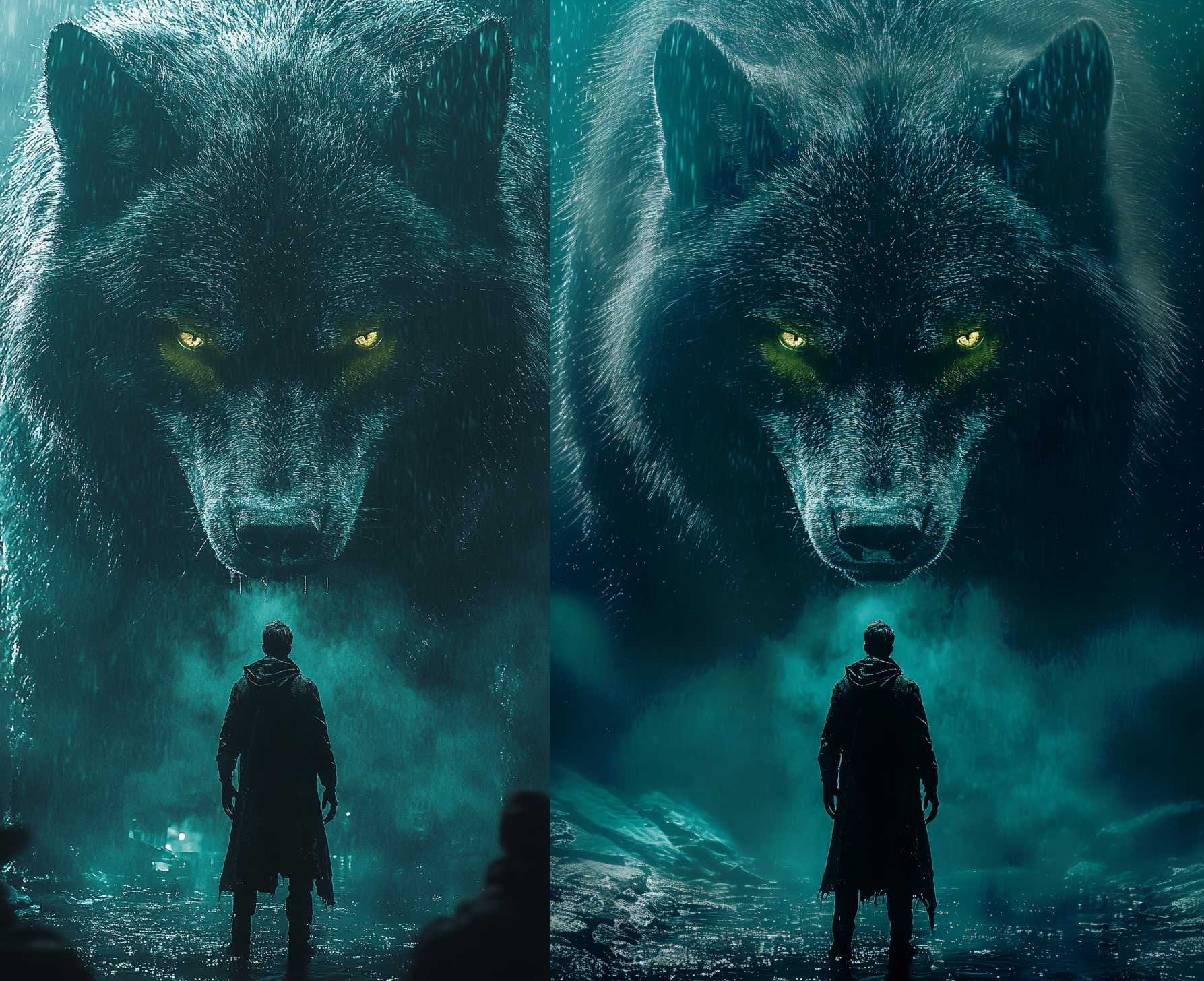Wolf in Man Artwork